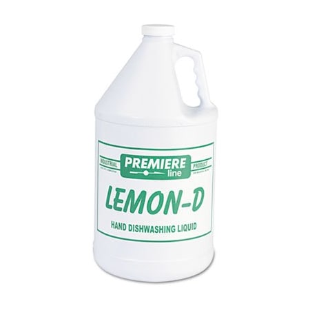 Kess Industrial Prod. Kess, Lemon-D Dishwashing Liquid, Lemon, 1gal, Bottle, 4PK LEMOND